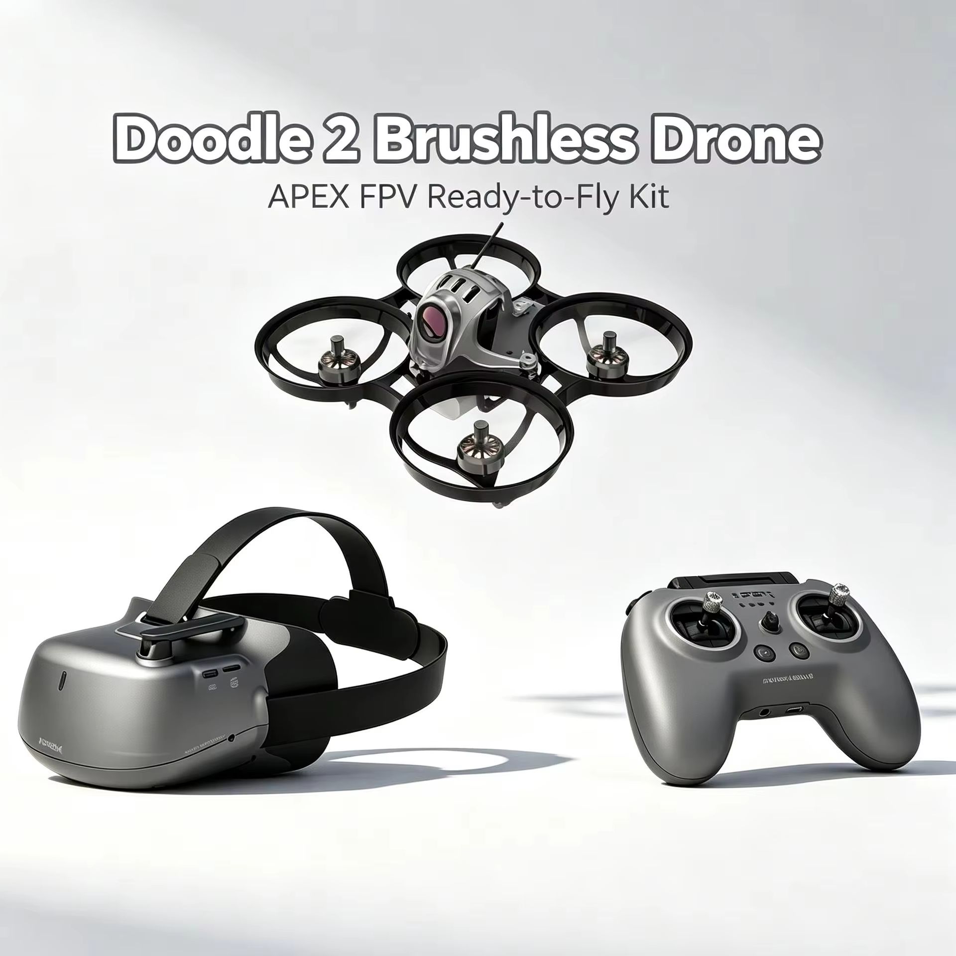 Fpv Drone Goggles - Kit RTF APEX Corvin Raven II