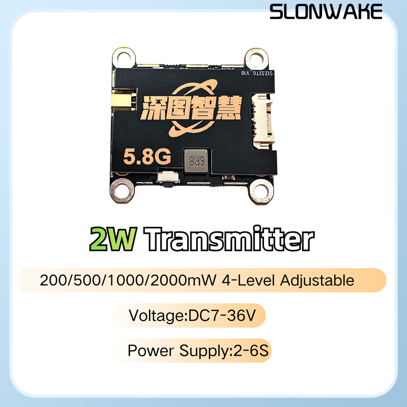 Trasmettitore VTX SLONWAKE 5.8 - Fpv Drone Frame recensione e prezzo