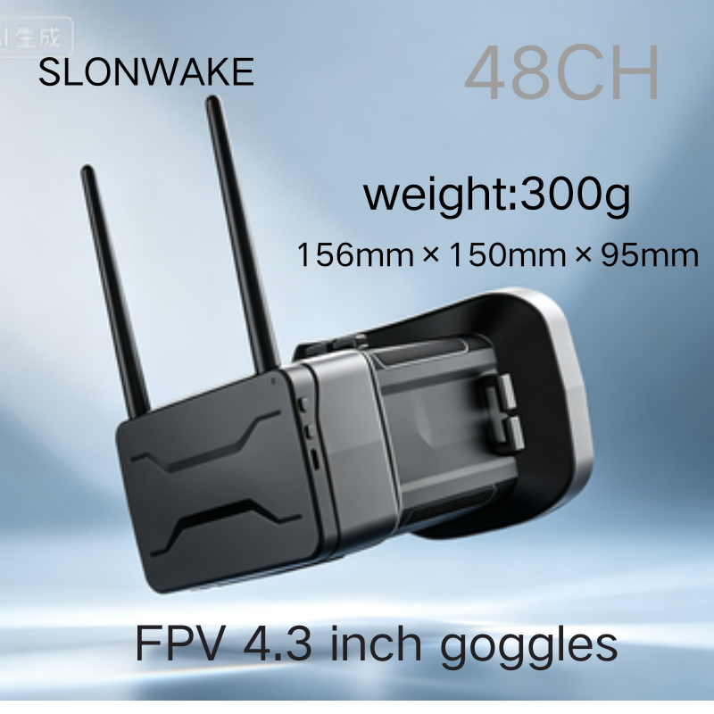Occhiali FPV 5.8G 4.3 Pollici  - Fpv Drone Antenna recensione e prezzo
